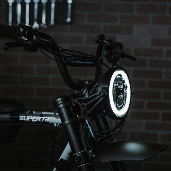 White Halo Headlight Kit for Super73 – Loomenade